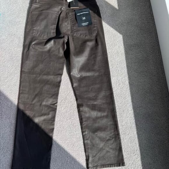 Massimo Dutti High Rise Straight Jeans brown 28 size - Picture 1 of 2